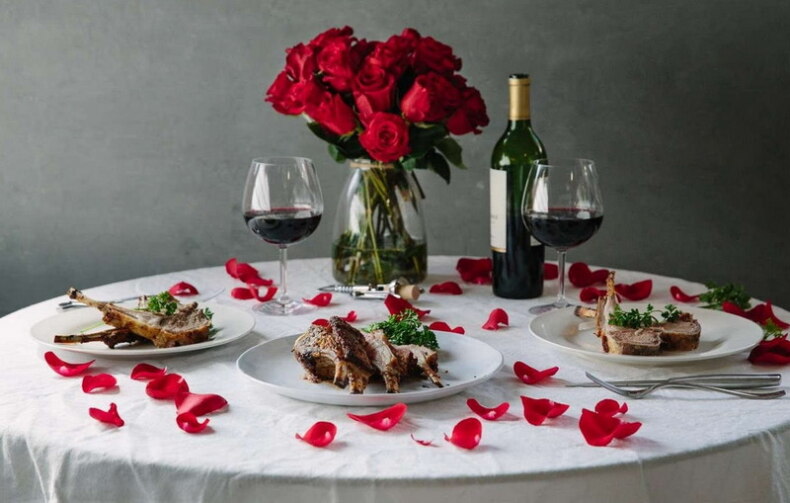 романтический ужин